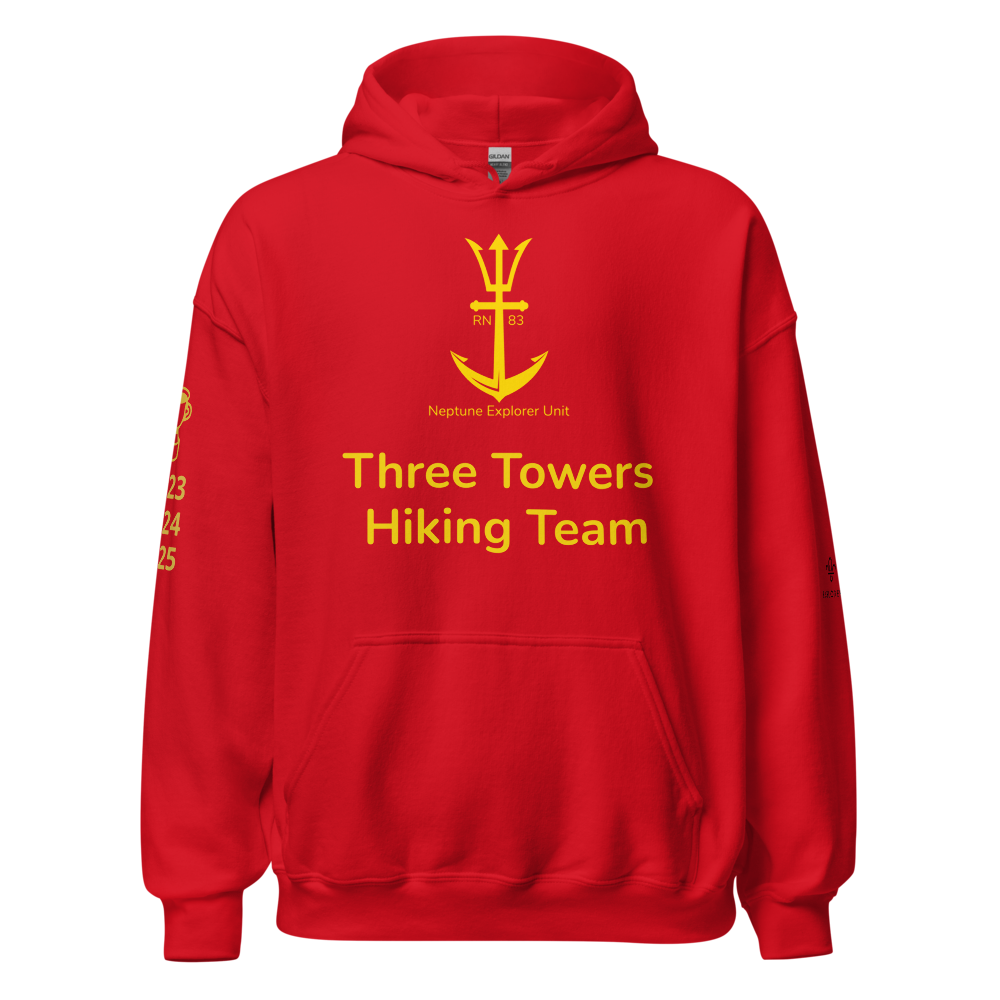Three Towers Hiking Team Hoodie